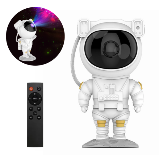 Projektor gwiazd Astronauta z pilotem