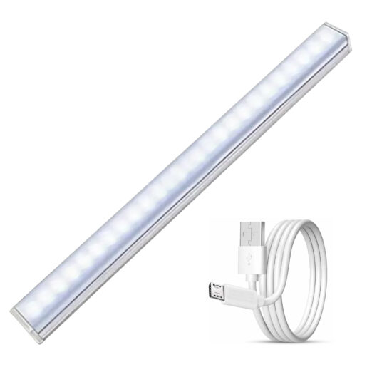 BEZPRZEWODOWA MAGNETYCZNA LAMPKA LED Z CZUJNIKIEM RUCHU ZESTAW 3 SZT