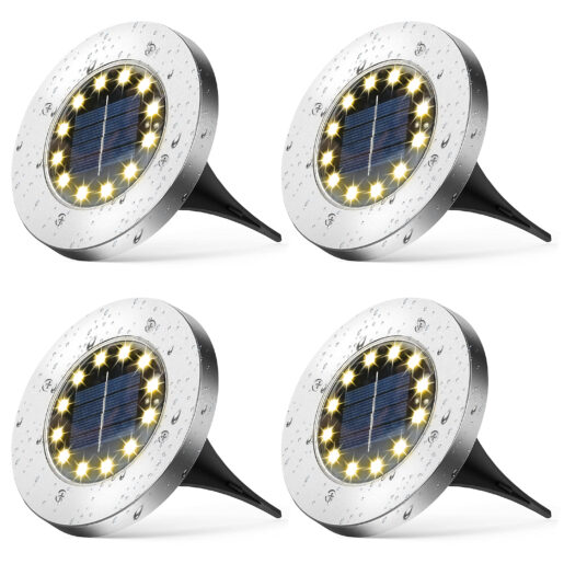 ZESTAW LAMPEK SOLARNYCH OGRODOWYCH 4 SZTUKI